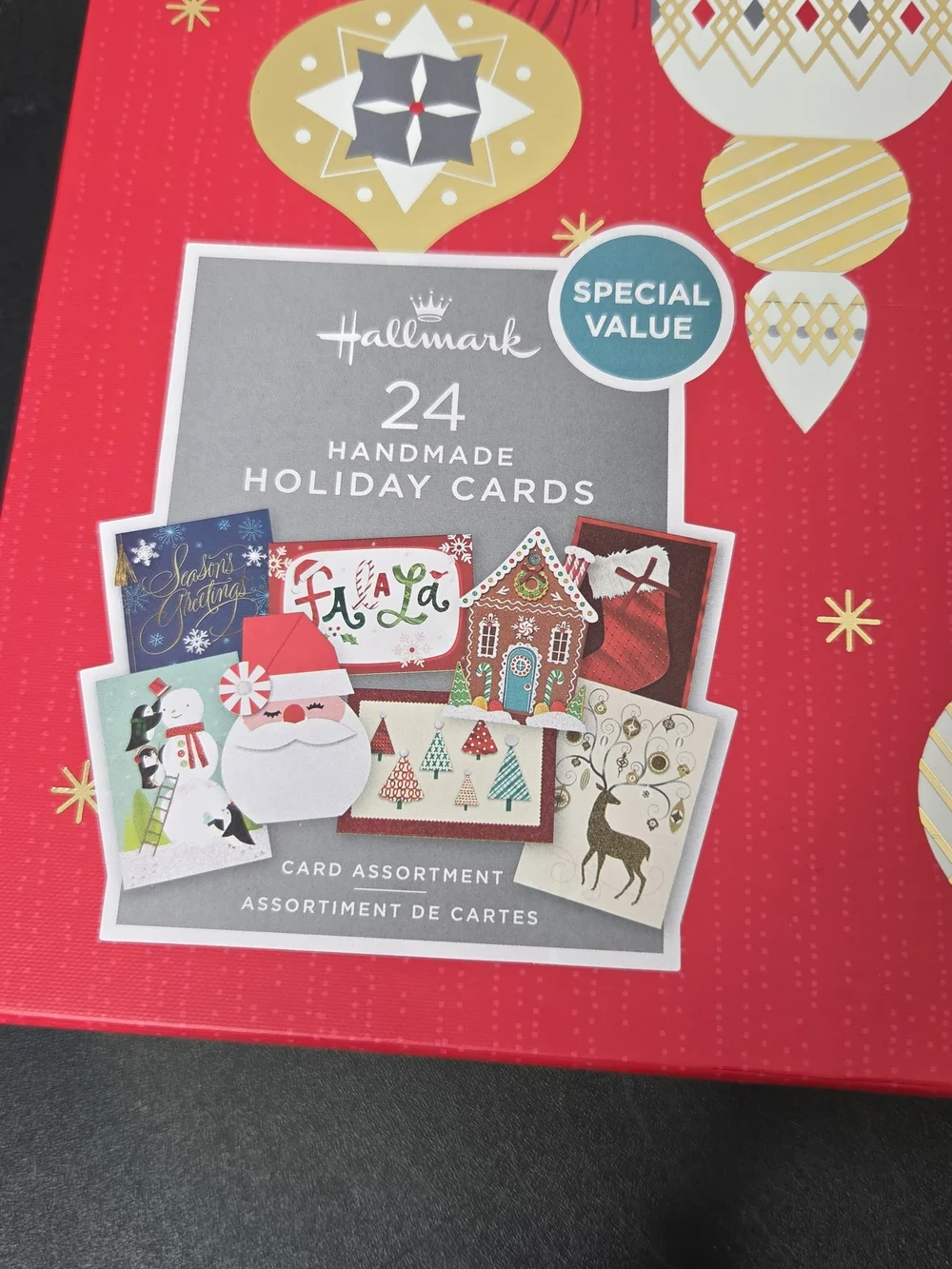 Hallmark 24 Handmade Holiday Cards Assortment